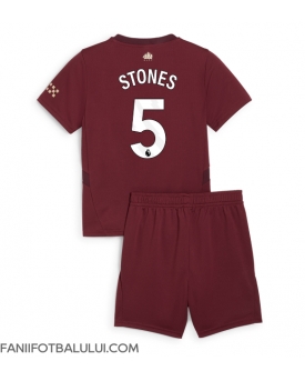 Manchester City John Stones #5 Echipament de Fotbal Replică 2024-25 Copii Treilea (+ Șorturi)